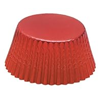 Fox Run Red Foil Standard Bake Cups, 32 Cups