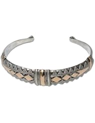 Gold plated bracelet, Balinese Monarch