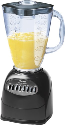 Oster 6706 6-Cup Plastic Jar 10-Speed Blender, Black Oster 6706 6-Cup Plastic Jar 10-Speed Blender, Black