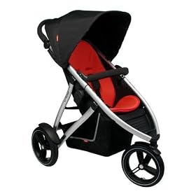 Buy Phil and Ted's Vibe Buggy RED With Cup Holder by Phil & Ted's now!
