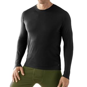Microweight Crew Long Sleeve Shirt - Men's by SmartWool