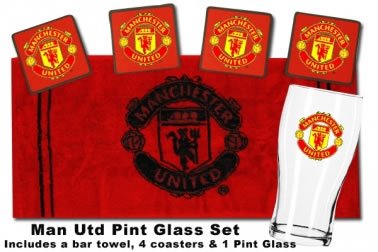 Man Utd Mini Bar Set