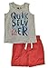 Quiksilver Little Boys' Gray Tank Top with Shorts