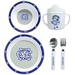 North Carolina Tar Heels NCAA Children's 5 Piece Dinner Set by Duck House