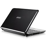 MSI Wind U100-420US 10-Inch Netbook (1.6 GHz Intel Atom Processor, 1 GB RAM, 120 GB Hard Drive, XP Home, 3 Cell Battery) Black