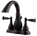 Price Pfister F043VTYY Virtue Single Control 4-Inch Centerset Lavatory Faucet, Tuscan Bronze