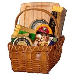 Cheese Lovers Gift Basket by Warm Sentiments