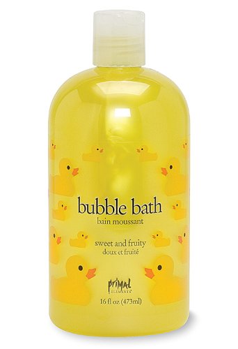 Primal Elements Kid At Heart Bubble Bath, Rubber Duck, 16-Ounce Bottle by Primal Elements