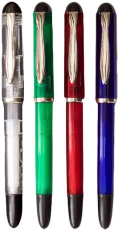 1 Red FPR Dilli Fountain Pen - Flex Nib