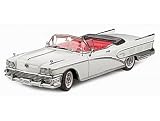 Buick Limited Convertible (1958) in Glacier White (1:18 scale) Diecast Model Car