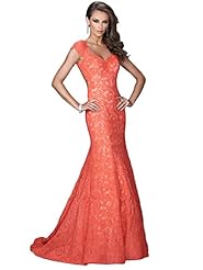 Sweetheart Lace Evening Dress/Prom Dress  with a Court Train 