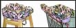 Spring Delight Shopping Cart / High Chair Seat Covers
