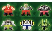 Ben 10 - Sumo Slammers Figure Set - Series 3 - Benwolf/Cannonbolt/Wildvine/Max/Dr. Animo/SixSix