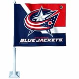 NHL Columbus Blue Jackets Car Flag