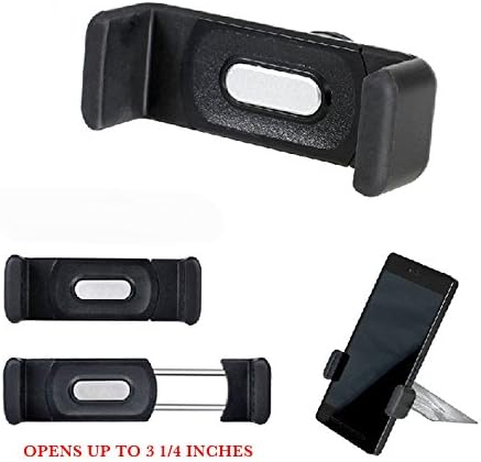 Compact Universal Smartphone Holder for Car Vent Application.