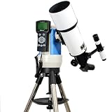 TwinStar White 80mm iOptron Computer Controlled Refractor Telescope