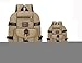 HongyuTing Vintage Canvas Large Capacity Travel Hiking Backpack Casual Daypack