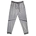 Keybur Men's Harem Casual Baggy Hiphop Dance Jogger Sweatpants Trousers (Asia Size XXL-US Size L, Gray)