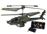 iPhone Controlled Syma S109G Apache AH-64 3-Channels Mini Indoor iCopter