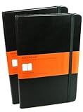 Moleskine Large Ruled Notebook 2-Pack - Moleskine Books Exclusive