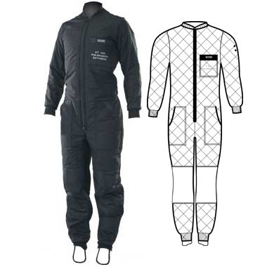 Bare T-100 Polarwear Drysuit Underwear, Black