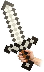 Official Minecraft Foam Sword in Official ThinkGeek Packaging