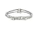 15.62 ct Round Diamond Tennis Bracelet 18k White Gold