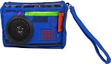 Loop NYC Audio Couture Deep Blue Walkman Radio Clutch with Speaker