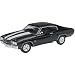 Muscle Car Die-Cast Replica - 1970 Chevelle SS 454, Black, Model# 9855