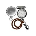 Skagen Brown Leather Pocket Watch #443LSLW