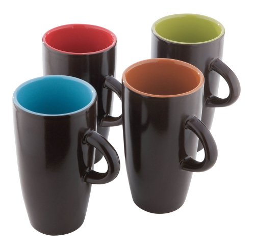 Mario Batali Ceramic Coffee-Cups, Set of 4