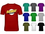Mens Bazinga Big Bang Theory Sheldon Slogan Funny T-shirt