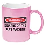 Warning Beware Operator Coffee Metallic