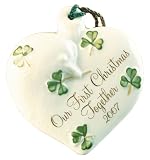 Belleek Our First Christmas 2007 Ornament