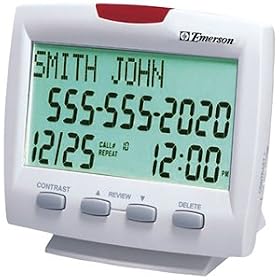 Click here to buy Emerson Large Display Caller ID by AIST.