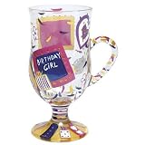 Lolita Glass Hot Coffee Mug - BIRTHDAY GIRL New Gift