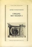 Produkt-Bild: Umgang mit Texten I. Vom Mittelalter bis zur Renaissance: BD I