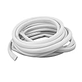 uxcell PVCマーキングチューブ　ケーブルスリーブ　ケーブルワイヤー用　PVC　1.9M　ホワイト