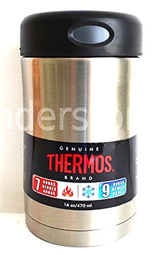 Thermos 16-Ounce Stainless Steel Food Container (Discontinued by Manufacturer)