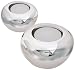 Kitchen & Housewares : Present Day Gifts by Arthur Price, Pair of Silver Plated Tea Light Holder
