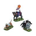 Department 56 Halloween Village Who Let the Dogs Out Accessory