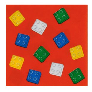 41 EXpOIVnL Party Supplies   LEGO   Ville Napkins (16)