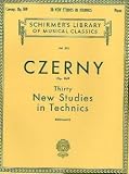 Carl Czerny: Thirty New Studies In Technics Op. 849