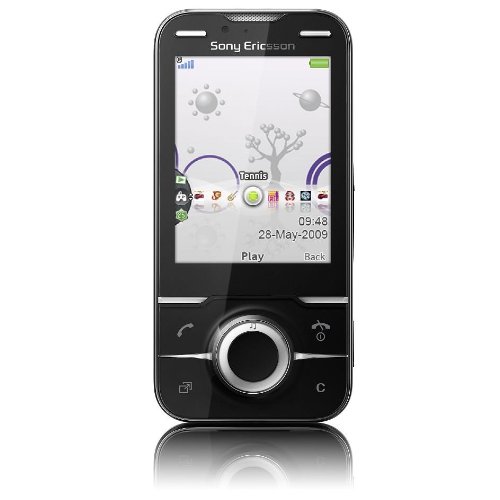 Sony Ericsson - YARI - Téléphone portable - Ecran QVGA 2,4 - Quadri-bande - Appareil photo 5 Mpix - Bluetooth - Noir