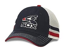 MLB American Needle Foundry Baseball Soft Mesh Back Adjustable Snapback Hat-Chicago White Sox
