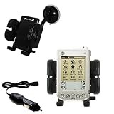 PalmOne i705 Auto Windshield Holder with Car Charger - Uses Gomadic TipExchange