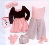 American Girl 2-in-1 Ballerina Set (two outfits + book) (American Girl of Today / Just Like You)