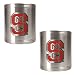 North Carolina State Wolfpack NCAA 2pc Stainless Can Holder Set by Great American Products