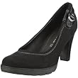 Tamaris Black 1-1-22493-26, Damen, Pumps, Schwarz (BLACK 001), EU 41