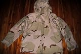 BRAND NEW ORIGINAL US ARMY ISSUE - ECWCS COLD WEATHER GORE TEX DESERT CAMOUFLAGE PARKA - SIZE : X-LARGE REGULAR